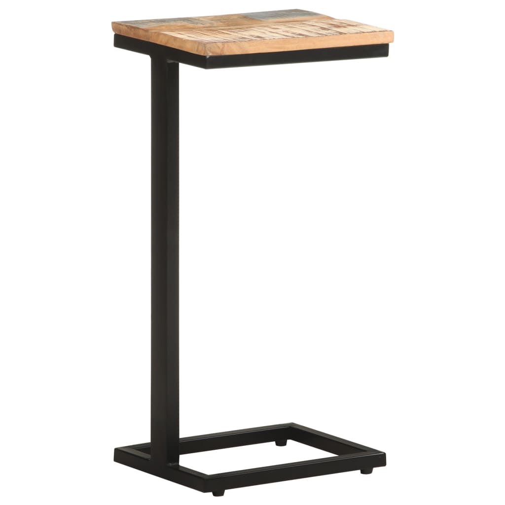 vidaXL Beistelltische 2 Stk. 31,5x24,5x64,5 cm Altholz Massiv