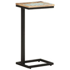 vidaXL Beistelltische 2 Stk. 31,5x24,5x64,5 cm Altholz Massiv