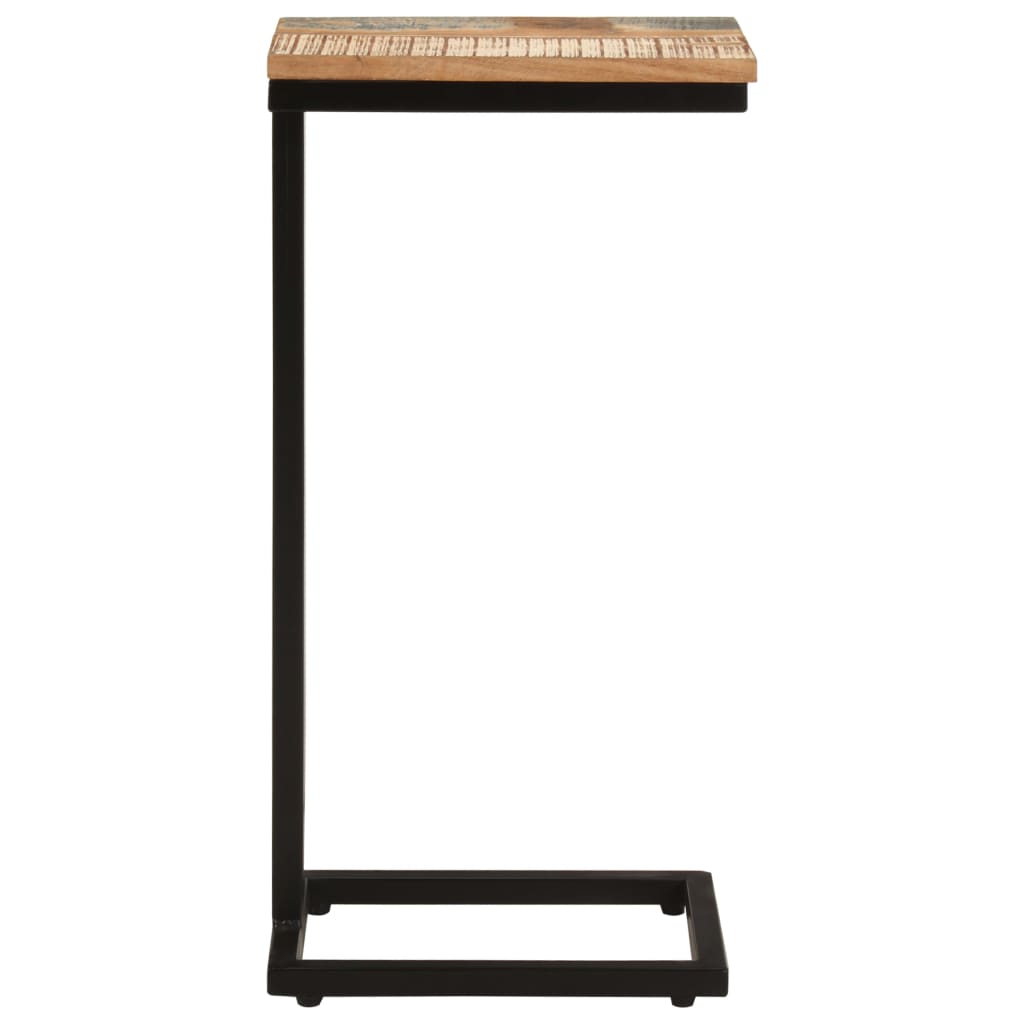 vidaXL Beistelltische 2 Stk. 31,5x24,5x64,5 cm Altholz Massiv