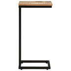 vidaXL Beistelltische 2 Stk. 31,5x24,5x64,5 cm Altholz Massiv
