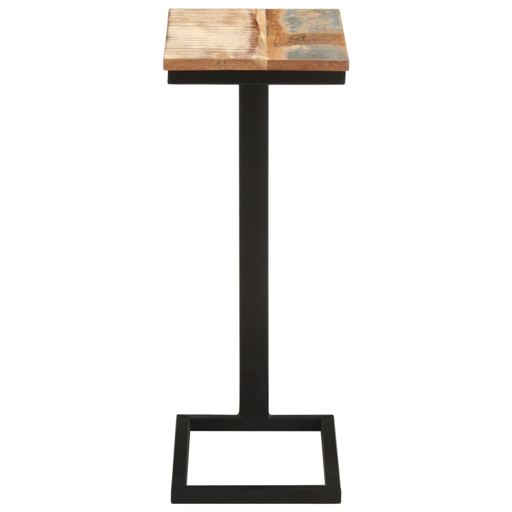 vidaXL Beistelltische 2 Stk. 31,5x24,5x64,5 cm Altholz Massiv