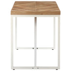 vidaXL Esstisch 120x60x76 cm Massivholz Akazie und Mango