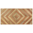 vidaXL Esstisch 120x60x76 cm Massivholz Akazie und Mango