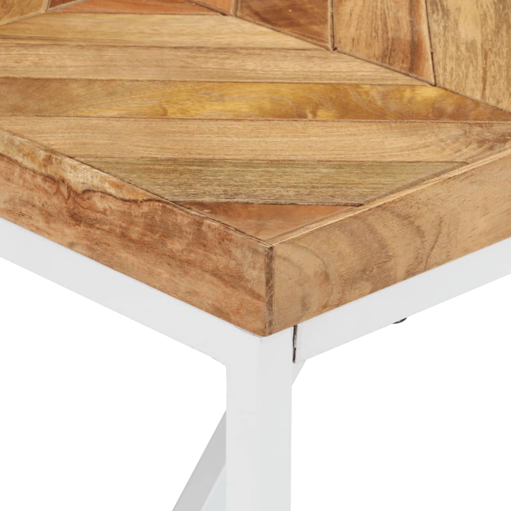 vidaXL Esstisch 180x90x76 cm Akazie und Mango Massivholz