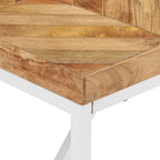 vidaXL Esstisch 180x90x76 cm Akazie und Mango Massivholz