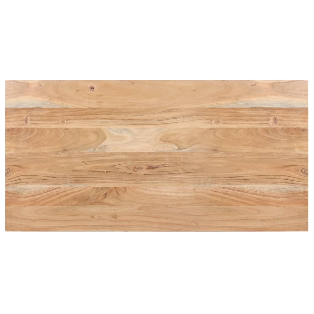 vidaXL Esstisch 120x60x76 cm Massivholz Akazie