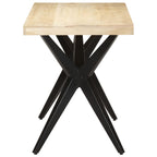 vidaXL Esstisch 120x60x76 cm Massivholz Mango