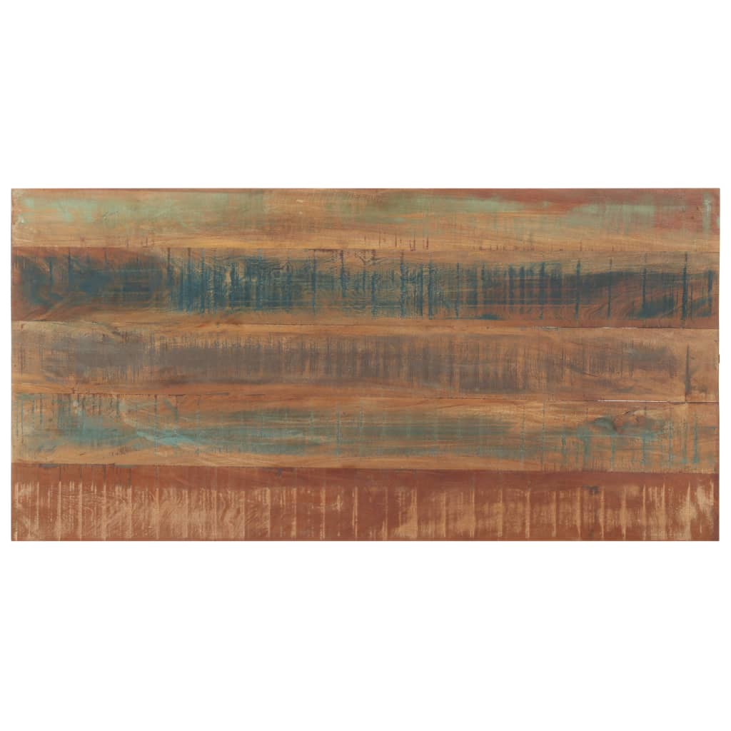 vidaXL Esstisch 120x60x76 cm Altholz Massiv