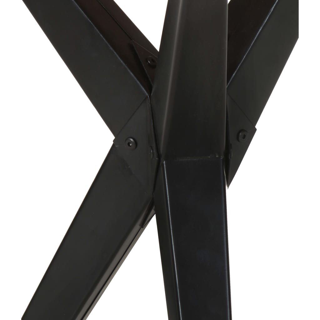 vidaXL Esstisch 120x60x76 cm Altholz Massiv
