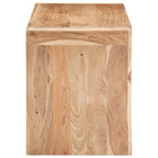 vidaXL Bank 110x38x46 cm Massivholz Akazie