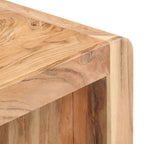 vidaXL Bank 110x38x46 cm Massivholz Akazie