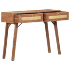 vidaXL Konsolentisch 100x35x76 cm Mango Massivholz