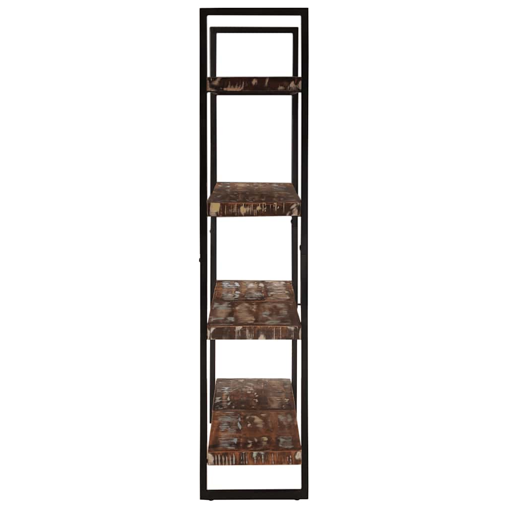 vidaXL Bücherregal mit 4 Böden 160x40x180 cm Altholz Massiv