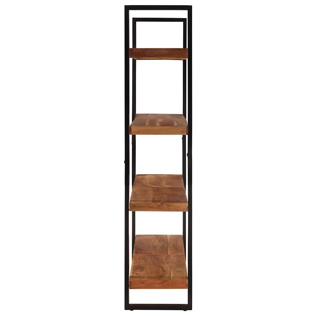 vidaXL Bücherregal mit 4 Böden 160x40x180 cm Akazie Massivholz