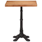 vidaXL Bistrotisch 60x60x76 cm Akazie Massivholz