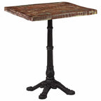 vidaXL Bistrotisch 60x60x76 cm Altholz Massiv