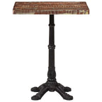 vidaXL Bistrotisch 60x60x76 cm Altholz Massiv