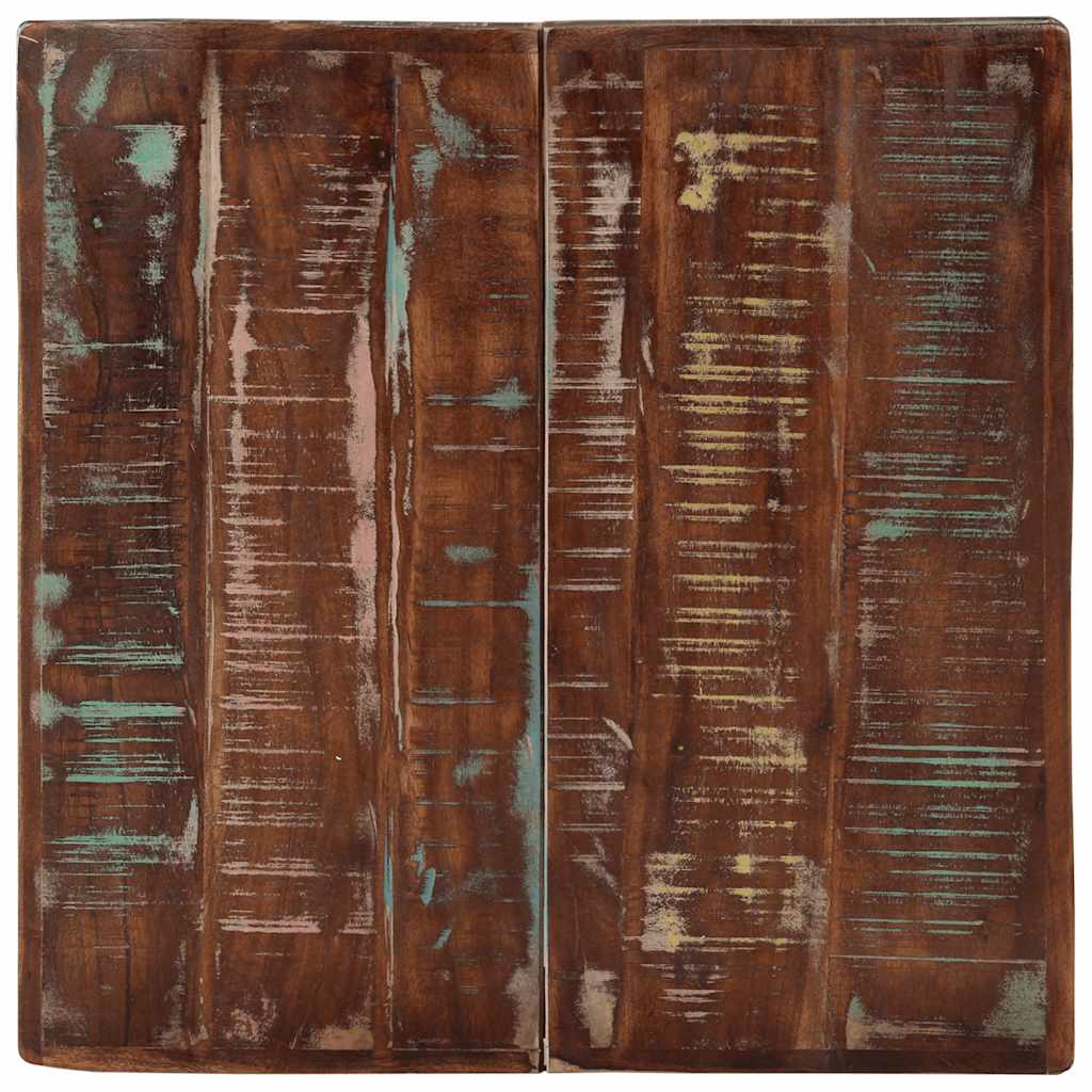 vidaXL Bistrotisch 60x60x76 cm Altholz Massiv