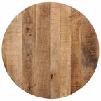vidaXL Bistrotisch Ø60x76 cm Raues Mangoholz