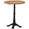 vidaXL Bistrotisch Ø60x76 cm Akazie Massivholz