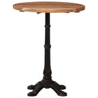vidaXL Bistrotisch Ø60x76 cm Akazie Massivholz
