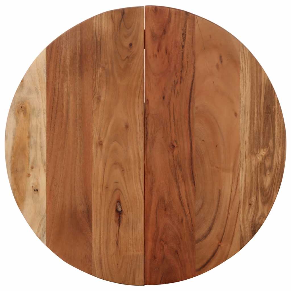 vidaXL Bistrotisch Ø60x76 cm Akazie Massivholz