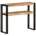 vidaXL Konsolentisch 90x30x75 cm Massivholz Akazie