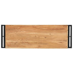 vidaXL Konsolentisch 90x30x75 cm Massivholz Akazie