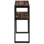 vidaXL Konsolentisch 90x30x75 cm Altholz Massiv