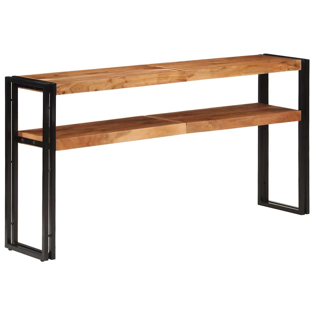 vidaXL Konsolentisch 150x30x75 cm Akazie Massivholz