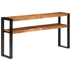 vidaXL Konsolentisch 150x30x75 cm Akazie Massivholz