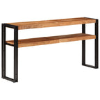 vidaXL Konsolentisch 150x30x75 cm Akazie Massivholz
