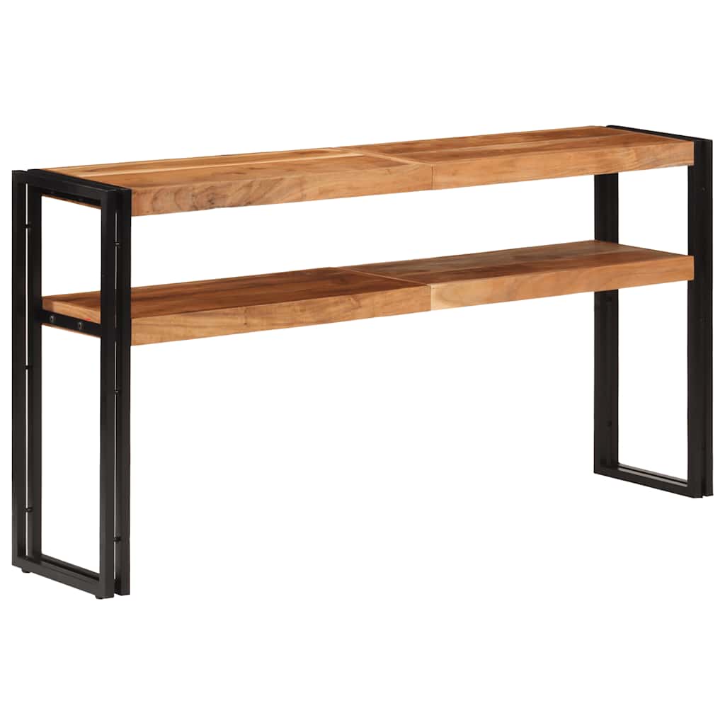 vidaXL Konsolentisch 150x30x75 cm Akazie Massivholz