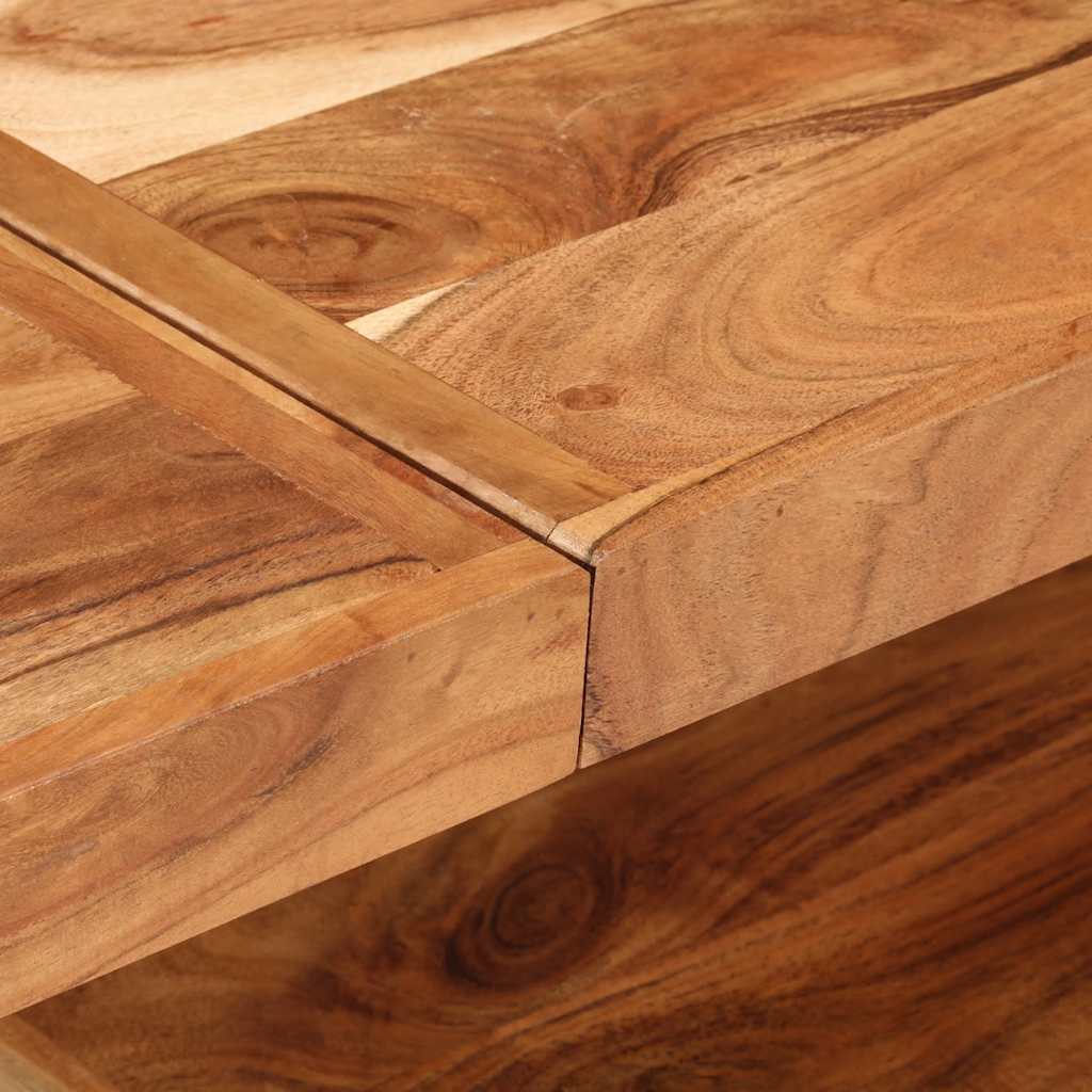 vidaXL Konsolentisch 150x30x75 cm Akazie Massivholz
