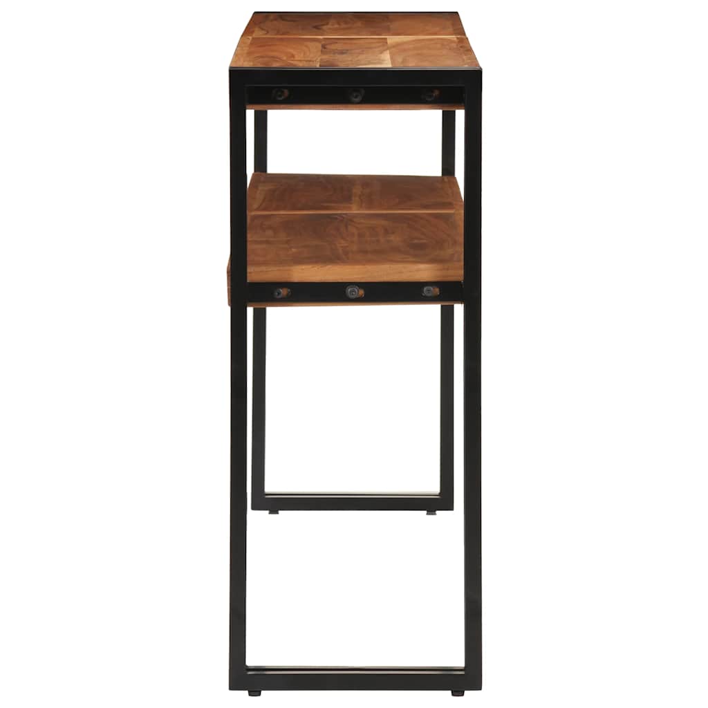 vidaXL Konsolentisch 150x30x75 cm Akazie Massivholz