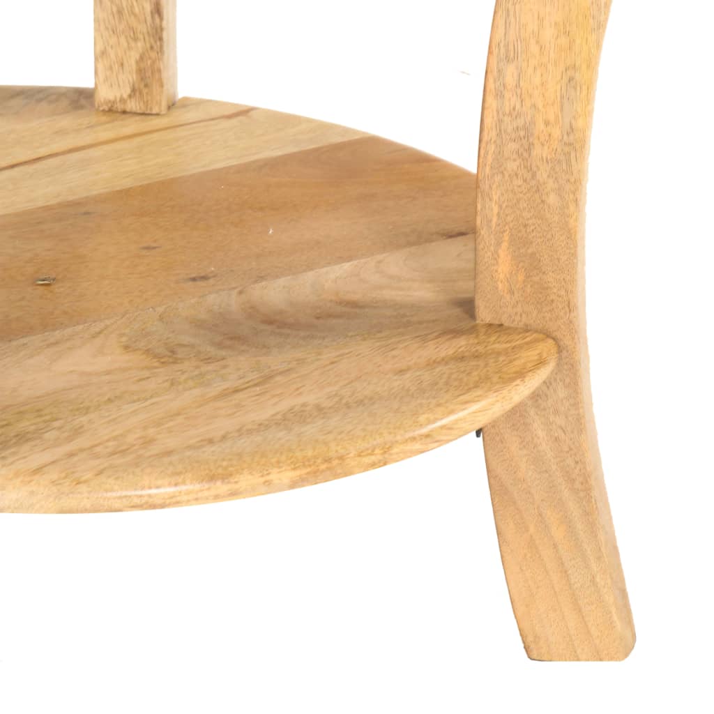 vidaXL Beistelltisch 37x37x61 cm Massivholz Mango