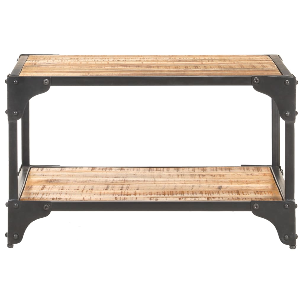 vidaXL Couchtisch 60x60x35 cm Massivholz Mango