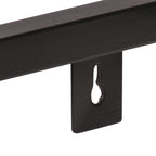 vidaXL Wandregale 2 Stk. 40 cm Raues Mangoholz
