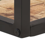 vidaXL Wandregale 2 Stk. 40 cm Raues Mangoholz
