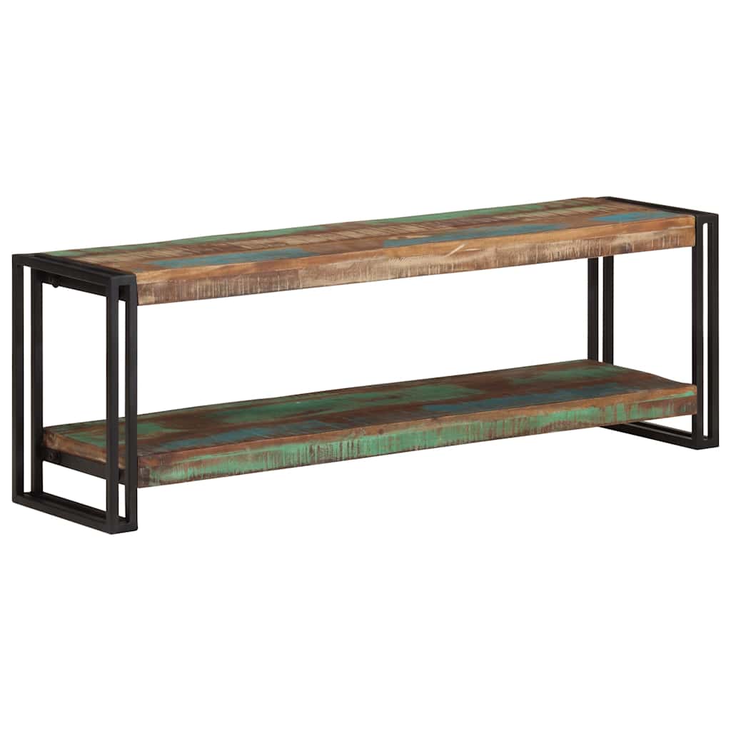 vidaXL TV-Schrank 120x30x40 cm Altholz Massiv