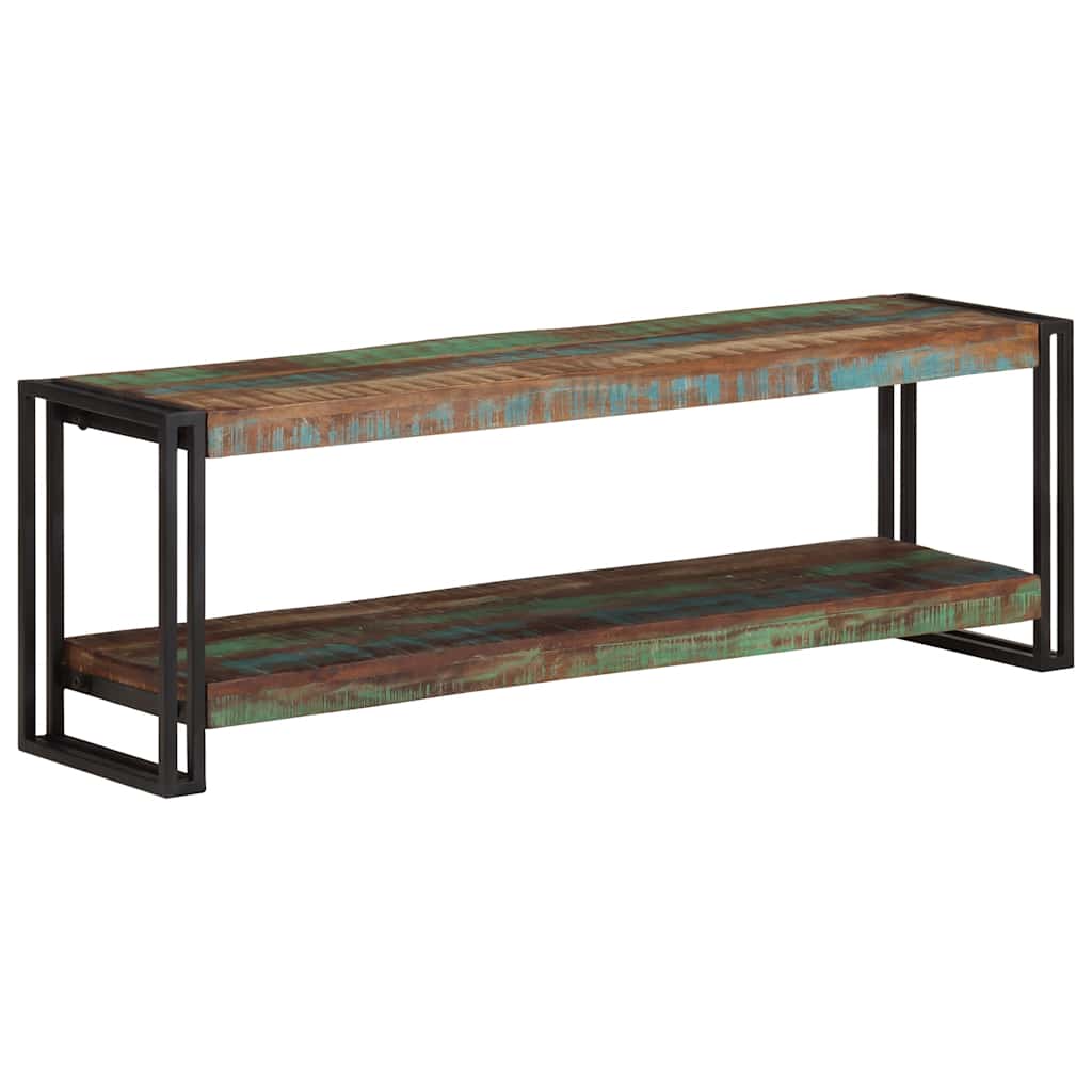 vidaXL TV-Schrank 120x30x40 cm Altholz Massiv