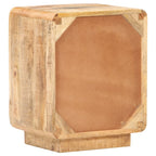 vidaXL Nachttisch 40x30x50 cm Raues Mangoholz