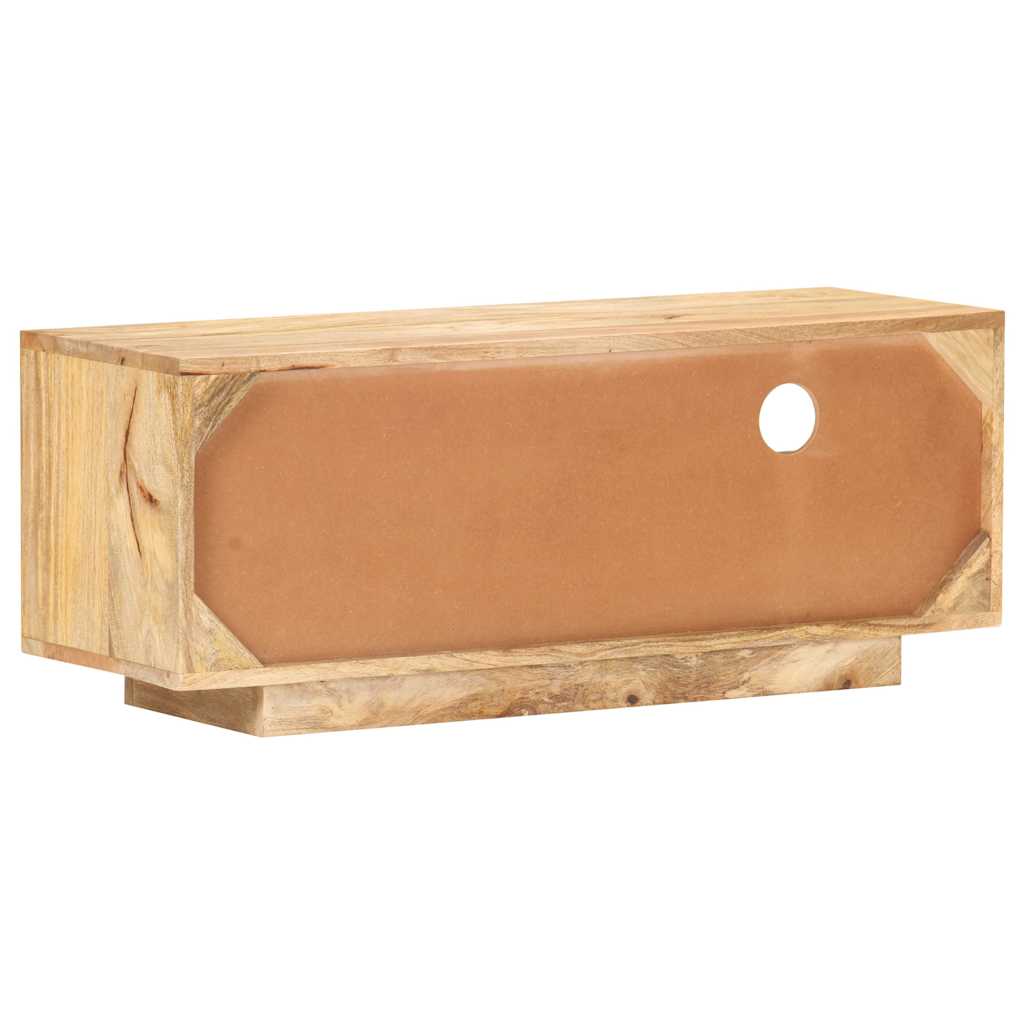 vidaXL TV-Schrank 90x30x35 cm Mango Massivholz