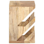 vidaXL Skateboard Wandhalter 25x20x30 cm Mango Massivholz