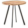 vidaXL Esstisch 80 cm Massivholz Akazie