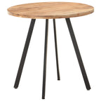 vidaXL Esstisch 80 cm Massivholz Akazie