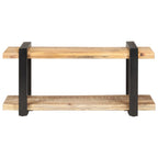 vidaXL TV-Schrank 90x40x40 cm Raues Mangoholz