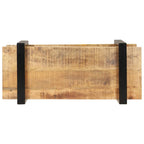 vidaXL TV-Schrank 90x40x40 cm Raues Mangoholz