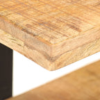 vidaXL TV-Schrank 90x40x40 cm Raues Mangoholz