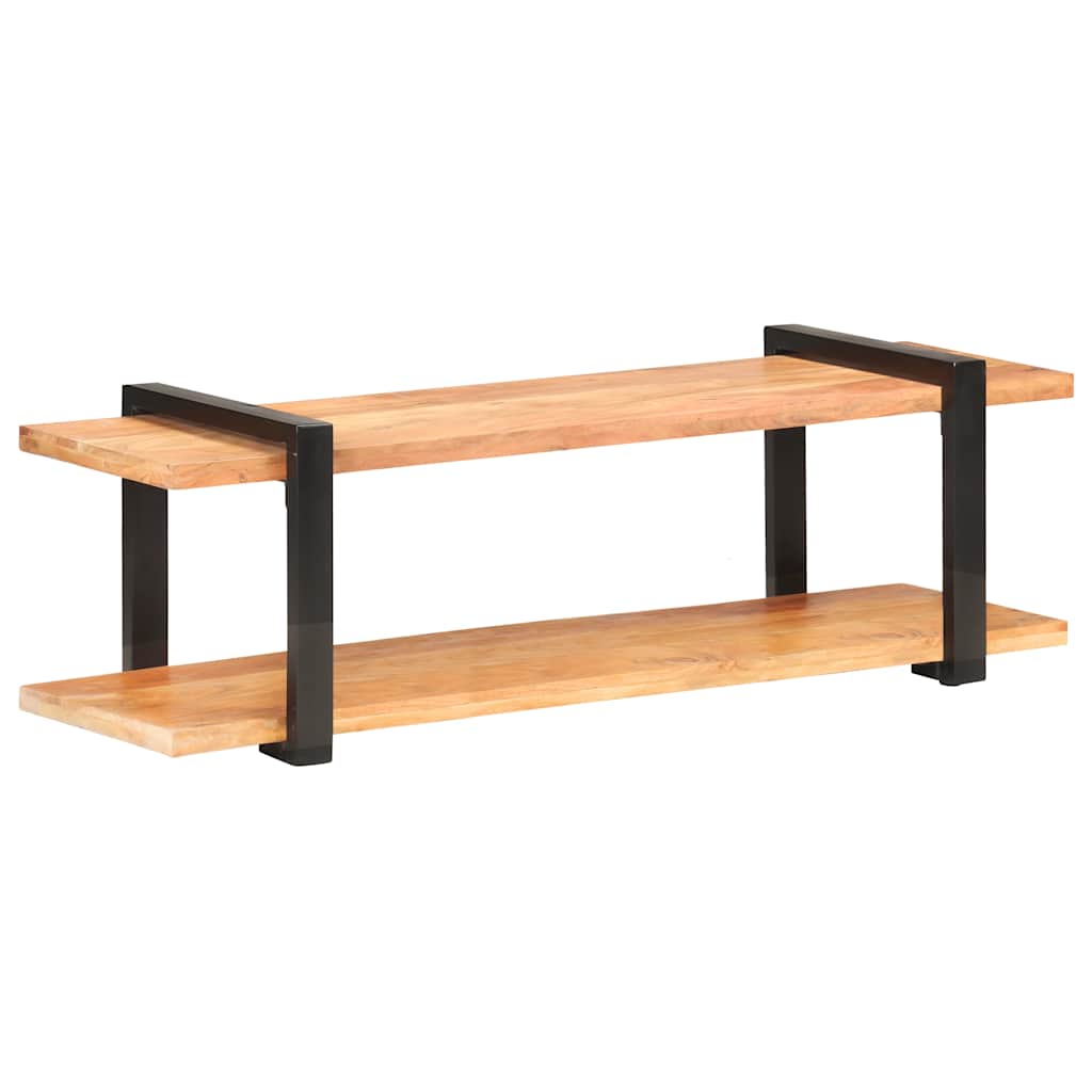 vidaXL TV-Schrank 130x40x40 cm Akazie Massivholz